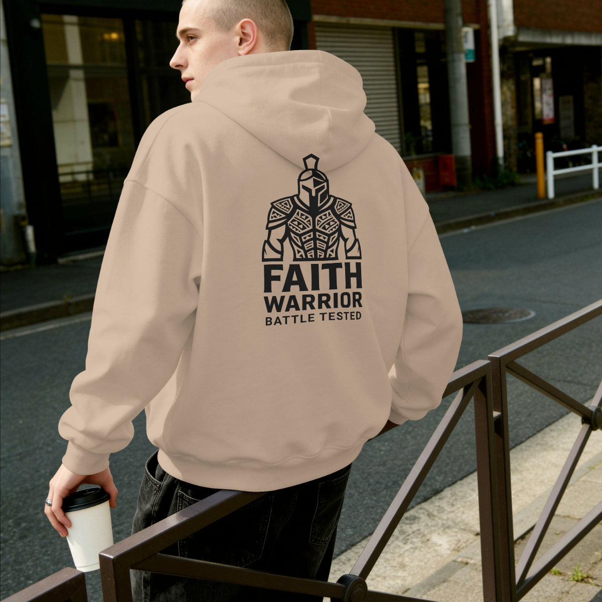 FAITH WARRIOR: BATTLE TESTED MIDWEIGHT HOODIE