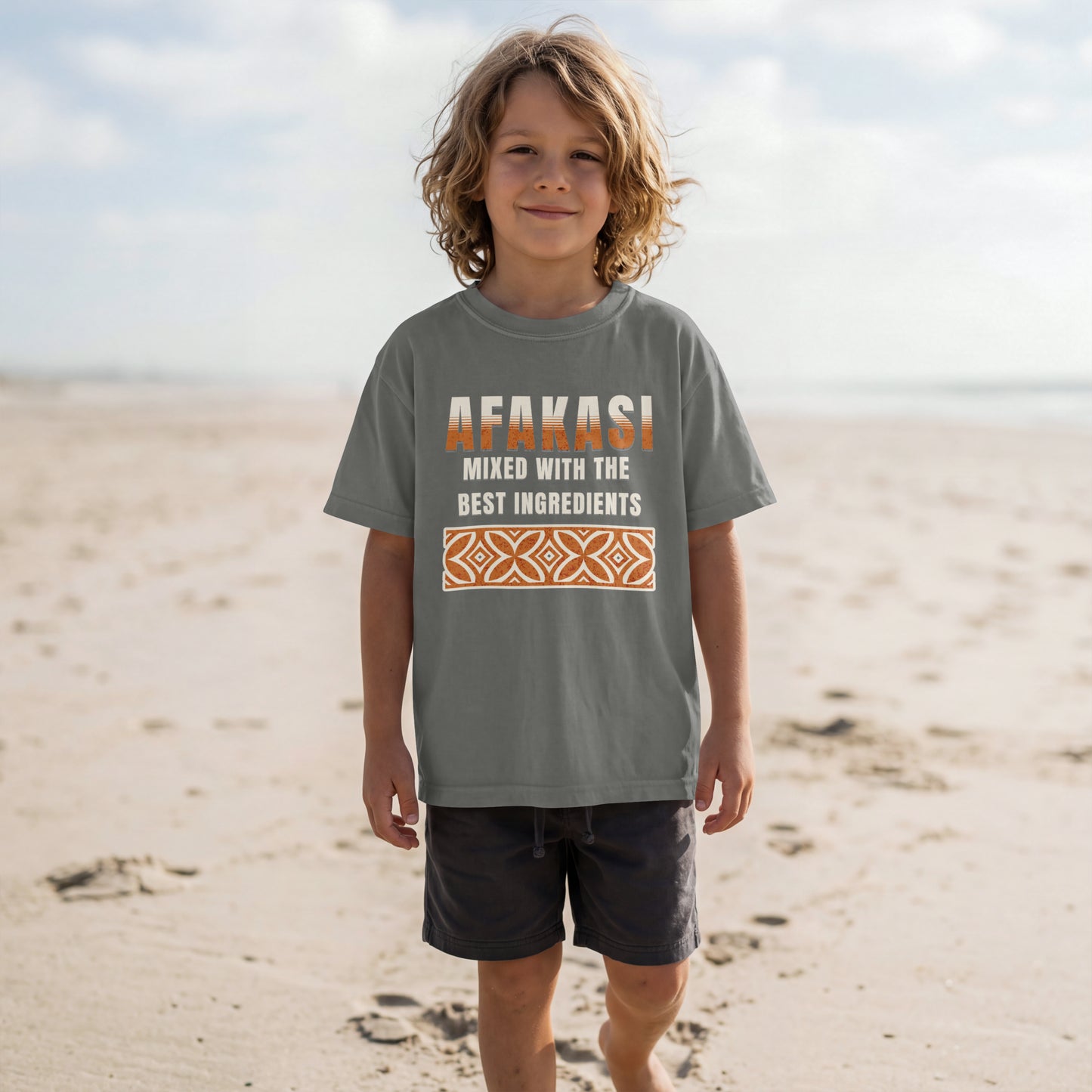 Afakasi Heritage Graphic Tee – Polynesian Roots & Culture