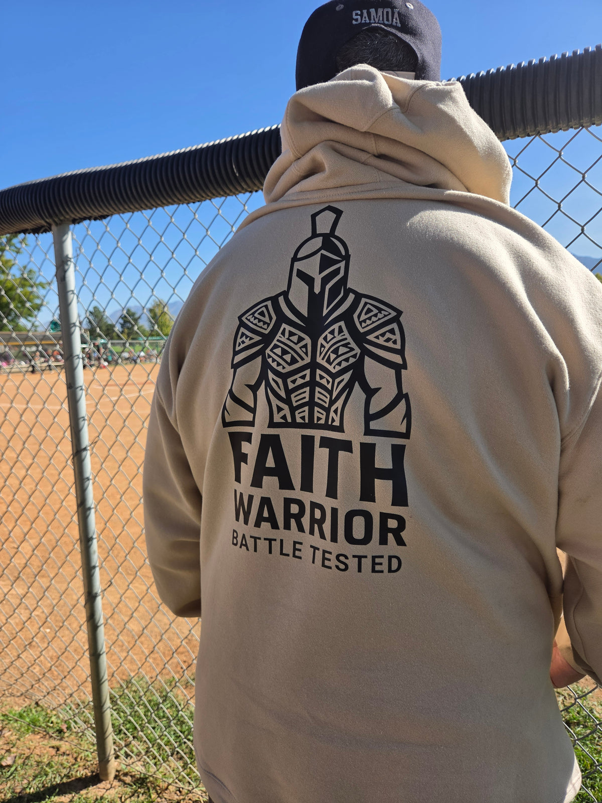 FAITH WARRIOR: BATTLE TESTED MIDWEIGHT HOODIE