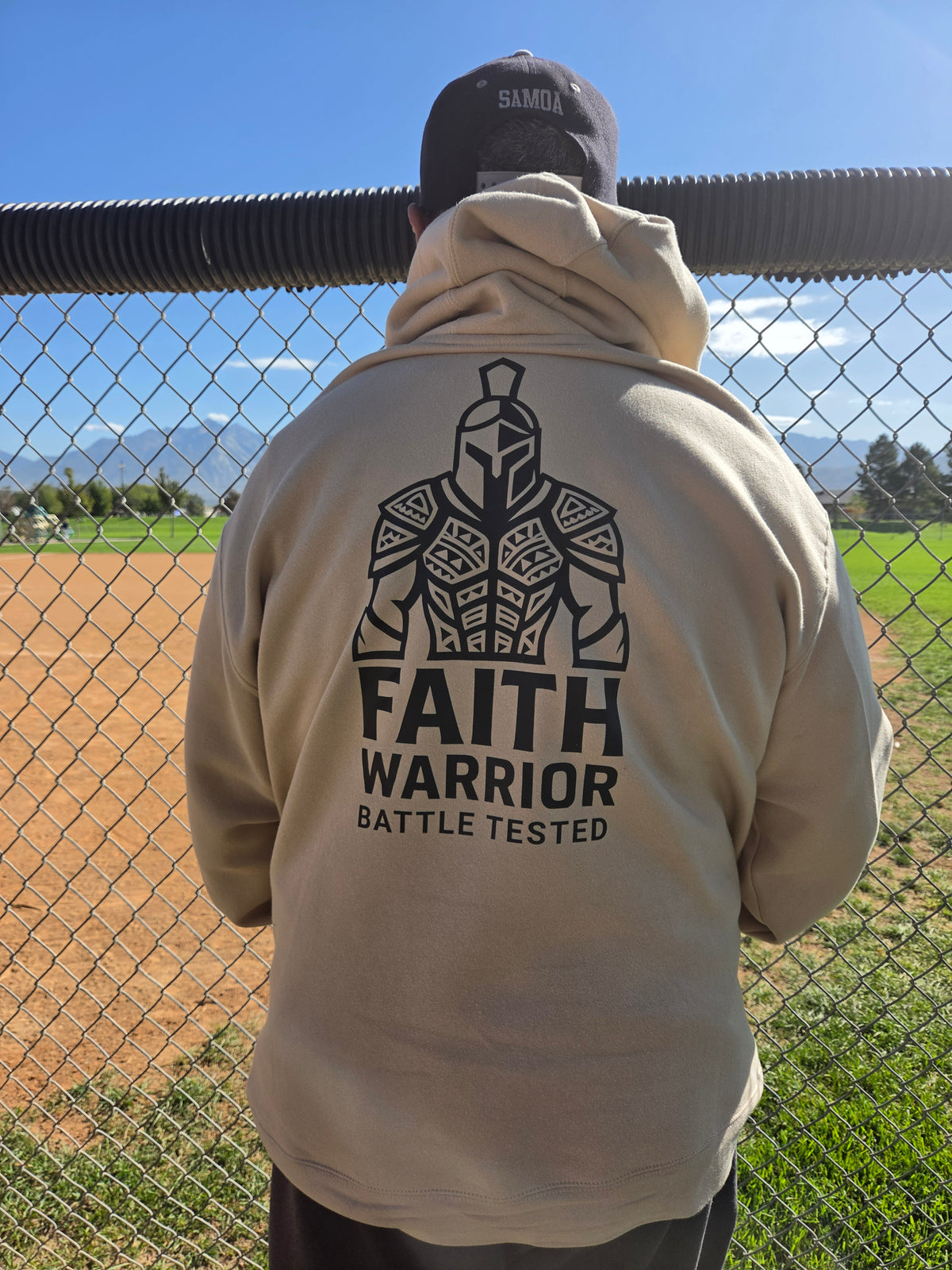 FAITH WARRIOR: BATTLE TESTED MIDWEIGHT HOODIE